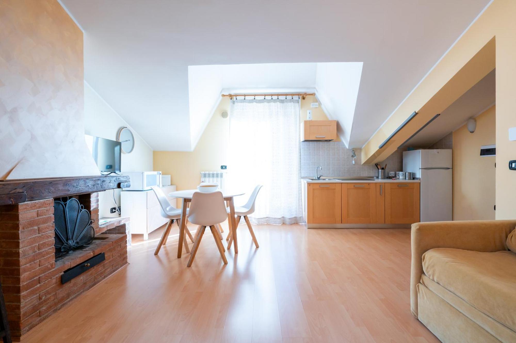 La Mansarda Apartment Кастел ди Сангро Екстериор снимка